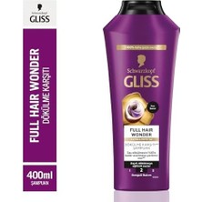 Mena Rise Gliss Full Hair Wonder Şampuan 400 ml