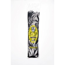 Mena Rise 4,8X450 Siyah Kablo Bağı & Plastik Kelepçe & Kelepçe 100 Adet (Paket)