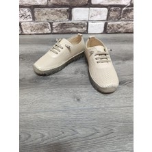 Bukond Hakiki Deri Kadın Günlük Lastikli Ortopedik Ayakkabı