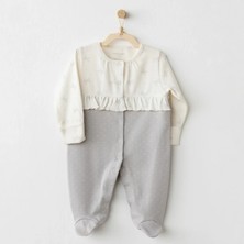 Miravm Baby Bow Bliss Tulum Ecru Grey