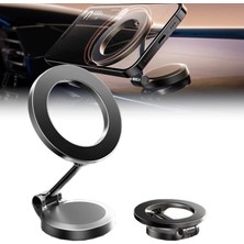 Mena Rise G118 Ile Uyumlu Süper Mıknatıslı 360 Derece Dönebilen Içerisindeki Metal Aparatlarla Tüm Cep Telefonlarına Uyumlu Araç Telefon Tutucusu Masaüstü Telefon Tutucusu Araç Tutucu A+Kalite