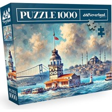 Mena Rise 1000 Parça Puzzle - Kız Kulesi