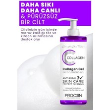Mena Rise Procsın Gözenek Sıkılaştırıcı Kolajen Yüz Temizleme Jeli, Derinlemesine Temizlik & Cilt Sıkılaştırıcı, Günlük Kullanım, 150 ml