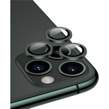 Kılıf House Iphone Uyumlu Temper Camlı Alüminyum Kamera Lens Koruyucu