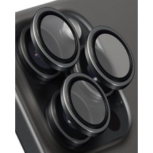 Kılıf House Iphone Uyumlu Takma Aparatlı Cam Safir Kamera Lens Koruyucu