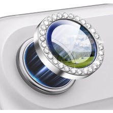 Kılıf House Iphone Uyumlu Parlak Taşlı Kamera Lens Koruyucu