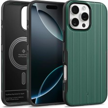 Mena Rise 16 Pro Max Kılıf Grip Mag Hava Kanalı Teknolojisi™ Askeri Sınıf Koruma Braided Dokulu Yüzey Kapak - ACS08051