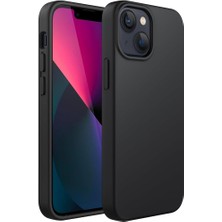 Mena Rise Ggm Aksesuar 15 ile Uyumlu Içi Kadife Dışı Mat Yapıya Sahip Koruma Sağlayan Lansman Silikon Kılıf (Siyah)