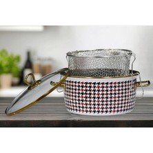 Mena Rise Red Kızartma Tenceresi 22 cm