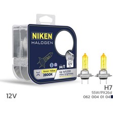 Mtxdpn Niken 12V H7 55W Sari Işik Ampul PX26D 2800K