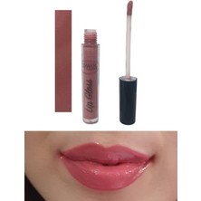 Mena Rise Edwol Make Up Likit Işıldayan Parlak Nude Kahverengi Parlak Ruj