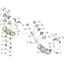 Kove 800X Furç Üst Mesnedi