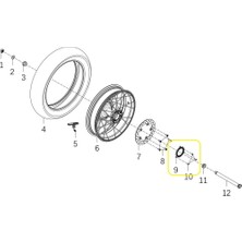 Kove 800X Arka Fren Abs Sacı