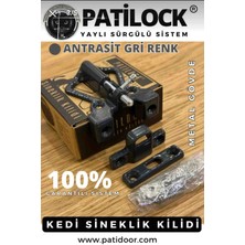 Patilock Sineklik Kilidi (Antrasit Gri)