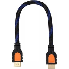 Mena Rise Iki Ucu HDMI Altın Uçlu Erkek Erkek HDMI Kablosu 50 cm Ara Kablo 5036