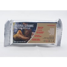 Mena Rise Seramik Kil Hamuru, Kırmızı Terra/cotta 250 gr Fırınlamaya Gerek Olmayan Güzel Sanatlar Figür Heykel Modelleme Oyun ve Sınıfları Için Toksik Olmayan Kil