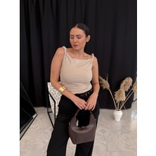 Elle İnce Paraşüt Bluz