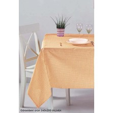 Mena Rise Turuncu Masa Örtüsü, Sofra Bezi, Piknik Örtüsü