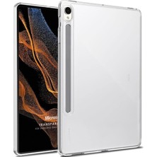 Mena Rise Galaxy Tab S9 Fe Için Kılıf Transparent Soft Şeffaf [galaxy Tab S9 Fe ile Uyumlu Kılıf - Şeffaf]