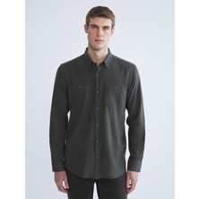 Lc Waikiki Yeni Sezon Regular Fit Uzun Kollu Gabardin Erkek Gömlek