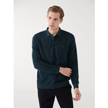 Lc Waikiki Yeni Sezon Polo Yaka Uzun Kollu Erkek Sweatshirt