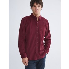 Lc Waikiki Yeni Sezon Regular Fit Uzun Kollu Kadife Erkek Gömlek