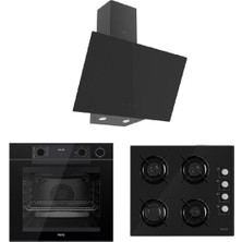 Ferre Fryart-Steam Serisi (QEP64CS 2140 D077) Ankastre Set