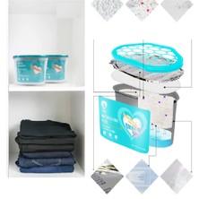 Mena Rise 600 ml Nem Alıcı Rutubet Giderici Aparat - Limonlu Mutfak Salon Banyo Küf Koku Alıcı Granül