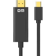 Mena Rise Dm CHB039 4K 30Hz Mini Displayport To HDMI Görüntü Aktarma Kablosu 1.8 Metre