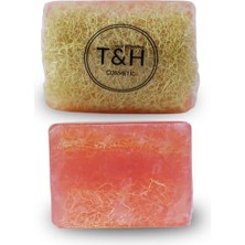 Mena Rise Taveha Cosmetic T&h Doğal Kabak Lifli Güllü Sabunu 130 gr