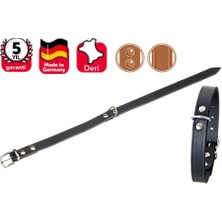 Karlıe Deri Boyun Tasma 27CM-10MM Siyah