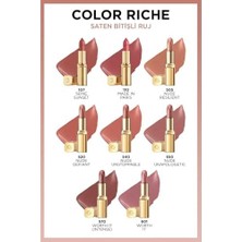 Mena Rise L'oréal Parıs Color Riche Saten Bitişli Ruj - 570 Worth It Intense