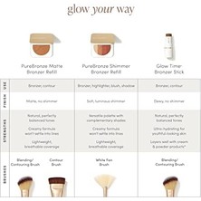 Mena Rise Jane Iredale Purebronze Mat Bronzlaştırıcı Pudra Yedek Orta Ten