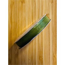 öztürk Organza (Organze) Kurdele 1cm x 25METRE 1 Adet. Renk: 72 Yeşil.