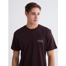 Lc Waikiki Yeni Sezon Bisiklet Yaka Baskılı Erkek Tişört