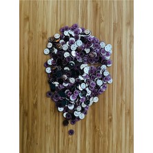 öztürk Oya, Havlu, Çeyizlik, Abiye Giyim Taş Görünümlü Plastik Pul. 1cm. 25GR. Tahmini 275-295 Adet Arası.