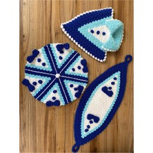 öztürk Çeyizlik ve Banyo Lif Takımı 3'lü Set. Damat Takımı.