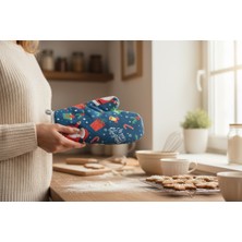 Soft and Baby Fırın Eldiveni Yeni Yıl Temalı , Yılbaşı Temalı