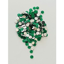 öztürk Oya, Havlu, Çeyizlik, Abiye Giyim Taş Görünümlü Plastik Pul. 1cm. 25GR. Tahmini 275-295 Adet Arası.