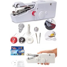Mena Rise Stitch Mini Dikiş Makinası Pratik Pilli El Dikiş Makinesi