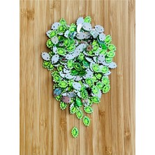 öztürk Oya, Havlu, Çeyizlik, Abiye Taş Görünümlü Kayık Plastik Pul. 25GR. Tahmini 265 Ad. Ebat: 8X12MM.