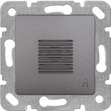 Mena Rise Linnera Life Granit Grisi Zil Buzzer Mekanizma ve Kapak