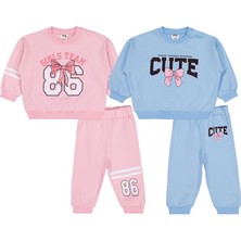 Civil Baby Cute Baskılı 2'li Set 6-18 Ay Takım