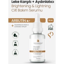 Leke Karşıtı ve Aydınlatıcı Arbutin Cilt Bakım Serumu 30 ml