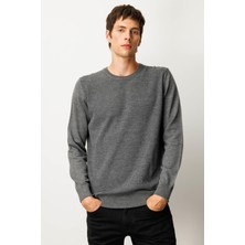 Eskişehir Mağazacılık 25607 Desen Krz Önü Yürütmeli Baklavalı 36/2 Erkek Triko Sy Kazak