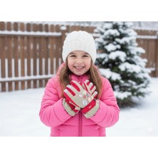 Miniko Kids Kitti 421-11 4-7 Yaş Kar Kayak Eldiveni