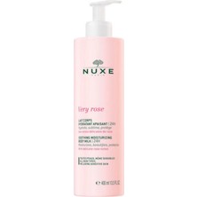 Nuxe Very Rose Soothing Moisturizing Body Milk 400 ml + Dezenfektan Hediyeli - %72 Alkol