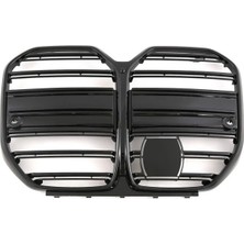 Bimbo Bmw G26 G23 Uyumlu M4 Panjur Parlak Siyah 2020+