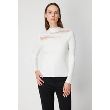 Eskişehir Mağazacılık 60391 Onteks Kazak Taşlı Uzun Kol