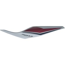 Qj SRK400RR Arka Grenaj Beyaz/kırmızı  Sol